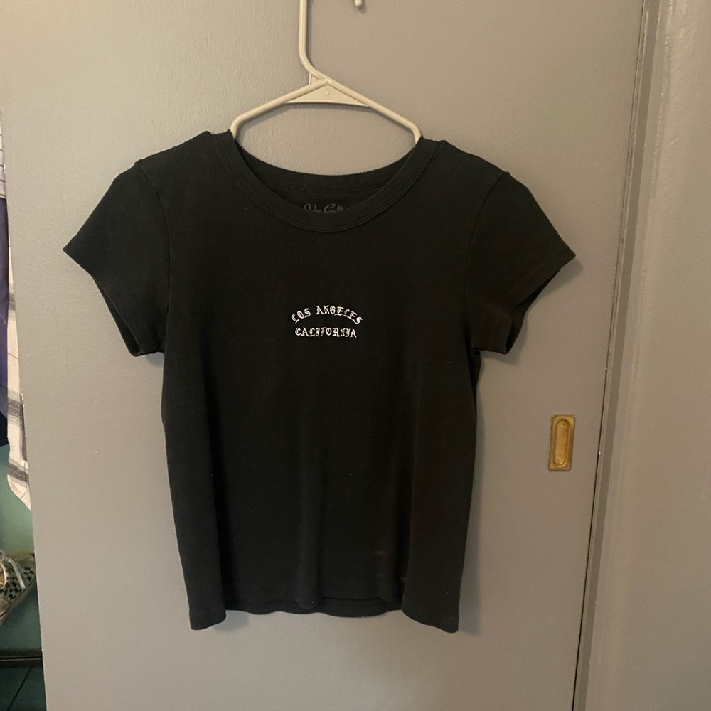 brandy melville los angeles baby tee